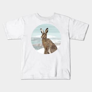 Winter Hare Kids T-Shirt